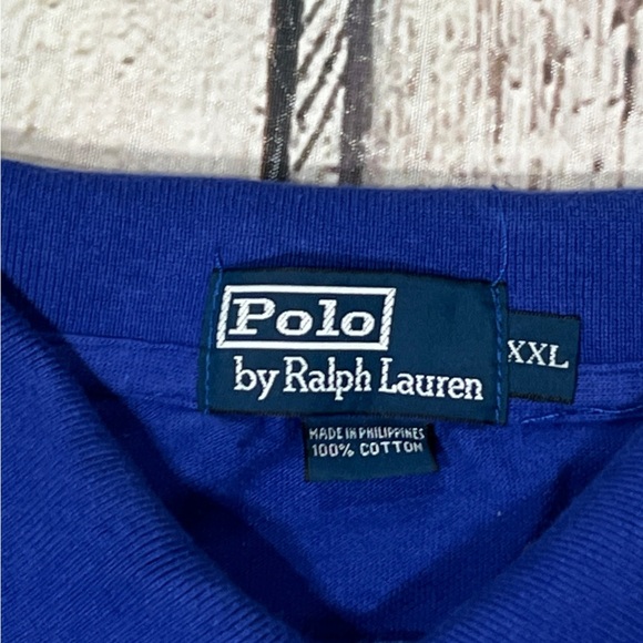 Polo by Ralph Lauren Men's Blue Polo Golf Short Sleeve Summer Shirt - Picture 5 of 6